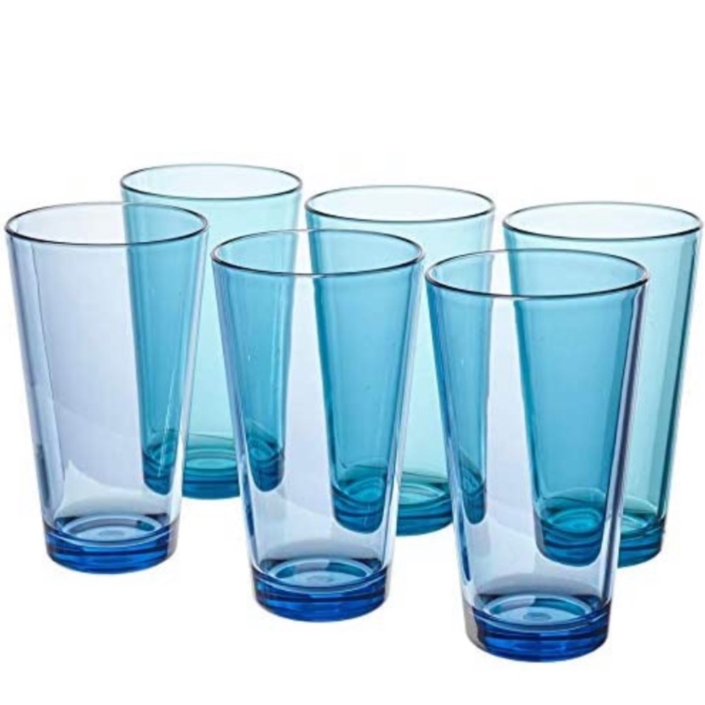 20 ounce Acrylic Water tumblers (set of 6)